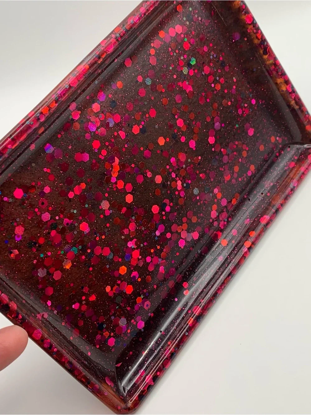 Red & Black trinket tray